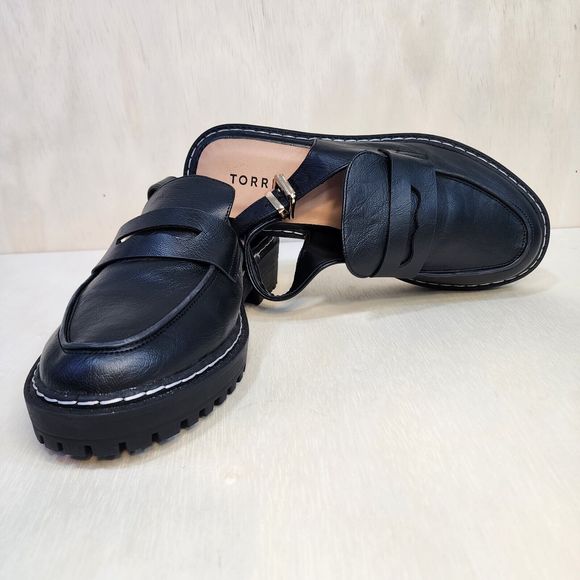 Torrid  Women’s Sling Back Lug Loafer size 8ww - Picture 6 of 11